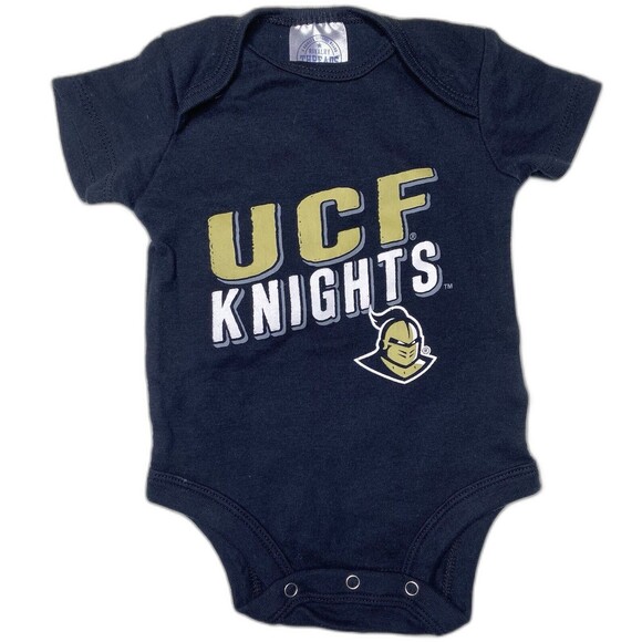 UCF Knights Bodysuit 0-3 Months Black Unisex Baby - Picture 1 of 3